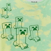 Minecraft Boys Tie Graphic T-Shirt, 2-пакет, големини XS-XXL