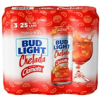 Bud Light Chelada Original Made со Clamato Beer, fl. Оз. Лименки, 4,2% АБВ, домашни