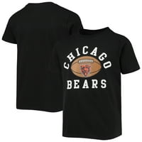 Младинска црна Чикаго мечка фудбалска маица