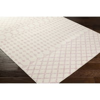 Уметнички ткајачи Устад племенска област килим, бледо розова, 2 '2'11