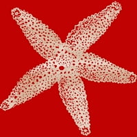 Акварел Морска Ѕвезда Момчиња Црвена Графичка Маичка-Дизајн Од Луѓе М