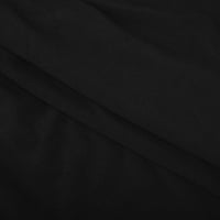 Летни Женски Врвови Еднобојни В - Вратот Плисирано Копче Шиење Полите Со Кратки ракави Врвот Обична Маица Блуза Кошула