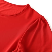 Злекеџико Спојување Ракав Фустан Цвет Жени Краток О-Вратот Мода Печатење Женски Фустан
