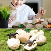 Археолошка археолошка копачка игра за животни јајце -играчки комплет роденденски домашни активности ископа играчка расадник