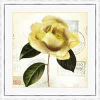 Жолта роза II 24.375 24.375 wallидна уметност