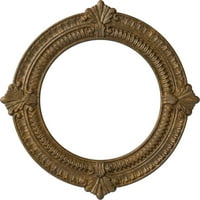 Екена Милвир 1 8 ОД 8 ИД 5 8 П Бенсон Медалјон, собрана бронза со рачно насликана