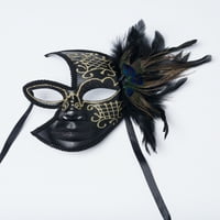 Начин да ја прославите маската на црниот паун Марди Грас