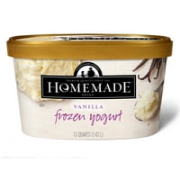 Домашна марка ванила замрзнат јогурт - 48fo