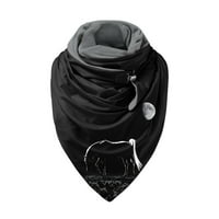 Копче за Печатење модни Жени Мека Обвивка Обични Топли Марами Шалови Гроздобер Шалови За Жени Ќебе Шамија