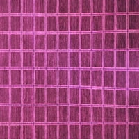 Компанијата Ахгли Затворен Плоштад Карирани Виолетови Модерни Килими, 5 ' Квадратни