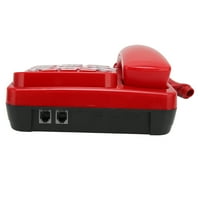 Кабел Телефон, Биро Фиксен Приклучок И Игра Заштеда На Енергија За Канцеларија За Дома Црвено