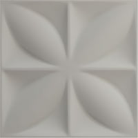Ekena Millwork 5 8 W 5 8 H Alexa Endurawall Декоративен 3Д wallиден панел, Универзална бисер метална морска магла
