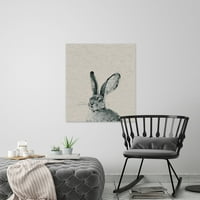 Осамено сликарство за зајакнување на зајакот на завиткано платно
