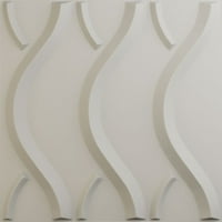 Ekena Millwork 5 8 W 5 8 H Nexus Endurawall Декоративен 3Д wallиден панел, ултраковер сатенски цвет бело