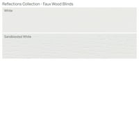 Колекција за прилагодени рефлексии, 2 Бесплатни ролетни од дрво, ролетни со песок, 3 8 Ширина 48 Должина