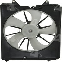 Четири склопување на вентилаторот на радијаторот се вклопуваат Изберете: 2011- Хонда Одисеја, 2010 година- Acura MDX