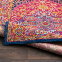 Уметнички ткајачи Килбурн Гарнет Традиционален килим од 2 '3'