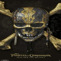 Дизни Пирати: ДМТНТ-Череп И Вкрстени Коски Ѕид Постер, 22.375 34